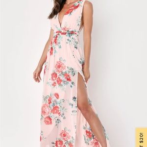 Lulus Floral Maxi Dress